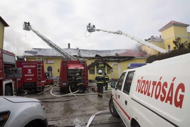 tűzoltás sopron
