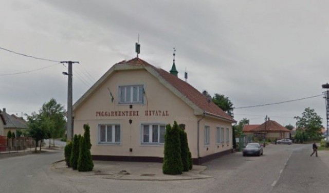 A község polgármesteri hivatala