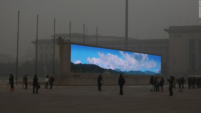 Szmog Pekingben