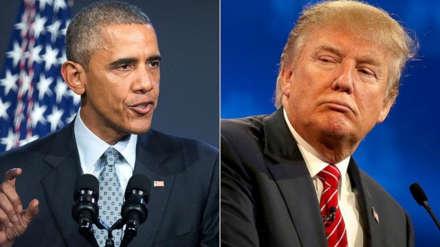 Barack Obama és Donald Trump