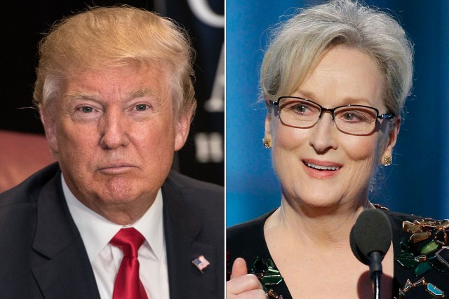 Donald Trump - Meryl Streep