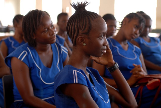 Sierra Leone-i diákok
