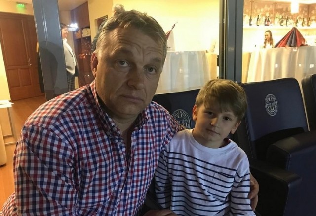 Orbán Viktor és Hajdú Dávid - Instagram 2017