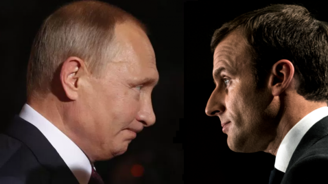 Putyin és Macron