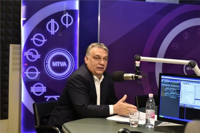 Orbán Viktor a Kossuth Rádió 180 perc című műsorában