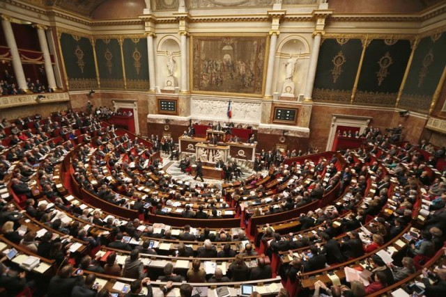 A francia parlament ülése