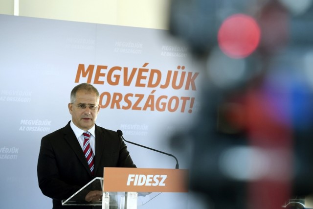 Kósa Lajos egy sajtótájékoztatón - 2017. szeptember 14.