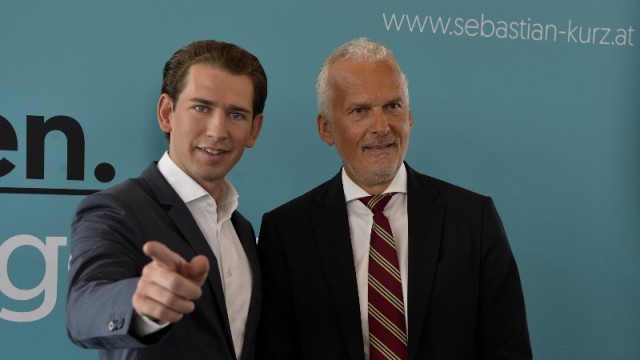 Sebastian Kurz és Josef Moser