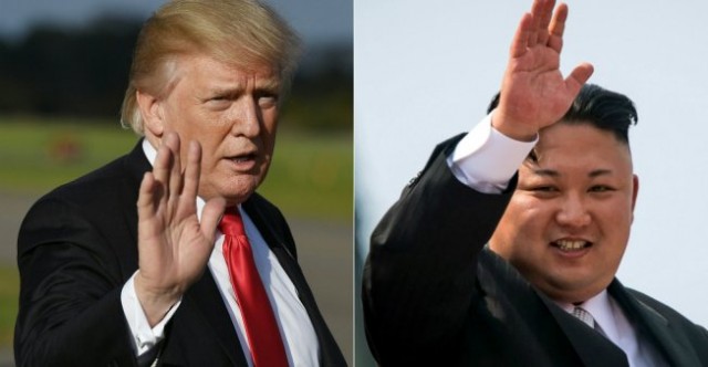 Donald Trump és Kim Dzsongun