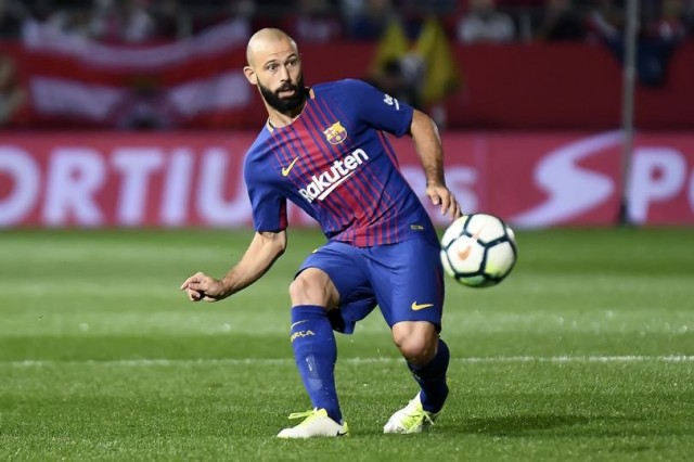 Javier Mascherano, az FC Barcelona középhátvédje