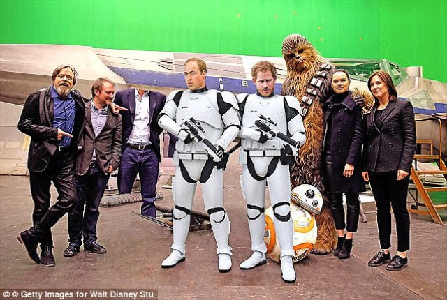 Vilmos és Harry herceg is szerepelhet az új Star Wars-epizódban