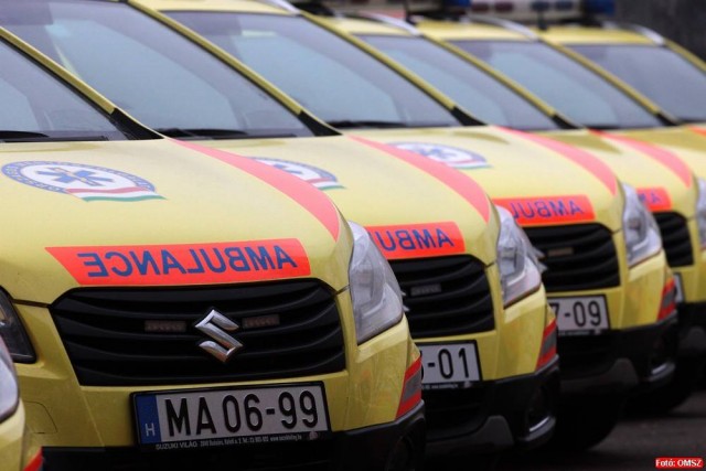 Hat év alatt közel másfél évvel csökkent a mentőautók átlagéletkora