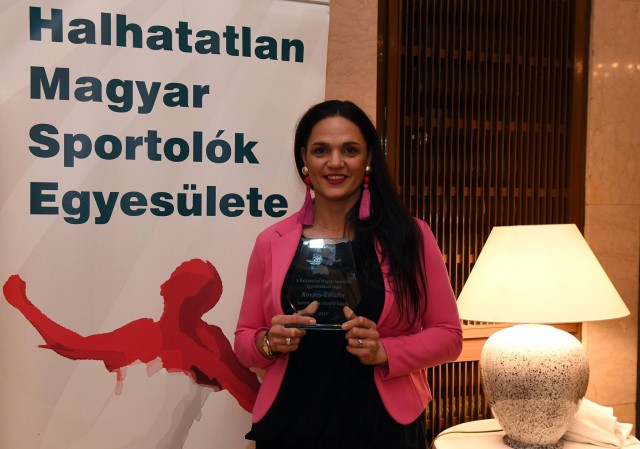Kovács Katalin háromszoros olimpiai bajnok kajakozó