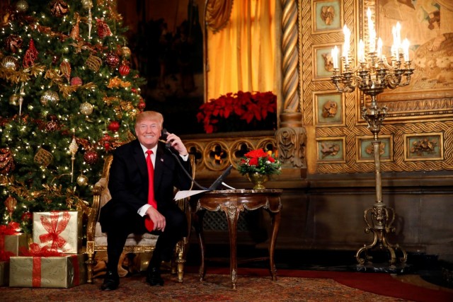 Donald Trump a Mar-a-Lago villában