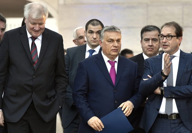 Orbán Viktor miniszterelnök Bajorországban - 2018. jan. 5-én