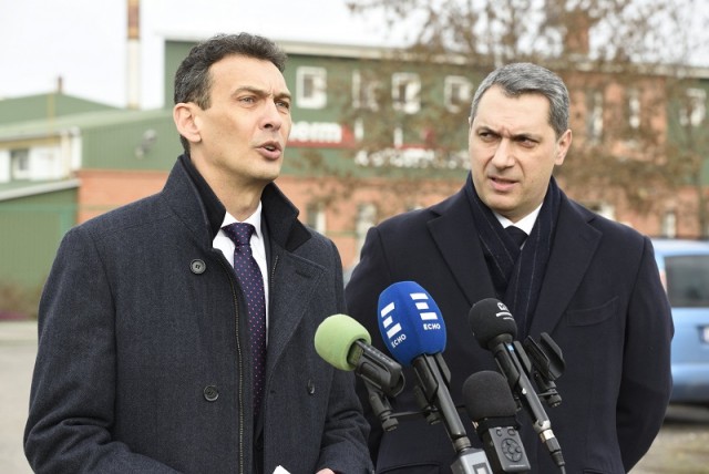 Sajtótájékoztató a hódmezővásárhelyi ipari park bővítéséről