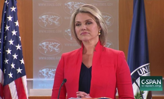 Heather Nauert, az amerikai külügyminisztérium szóvivője - 2018.január 16.