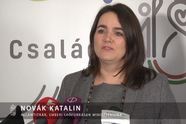 Novák Katalin: bölcsődefejlesztések a közép-magyarországi régióban