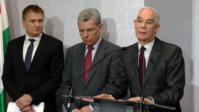Balog Zoltán sajtótájékoztatója