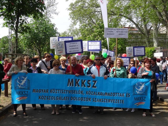 MKKSZ demonstráció