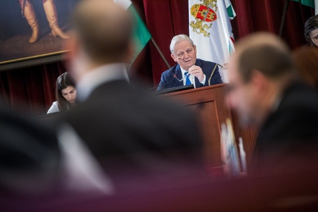 A Fővárosi Közgyűlés ülése