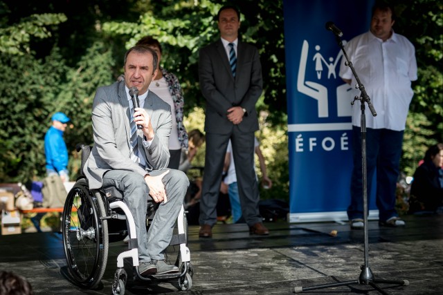 Szekeres Pál, a fogyatékossággal élők társadalmi integrációjáért felelős miniszteri biztos