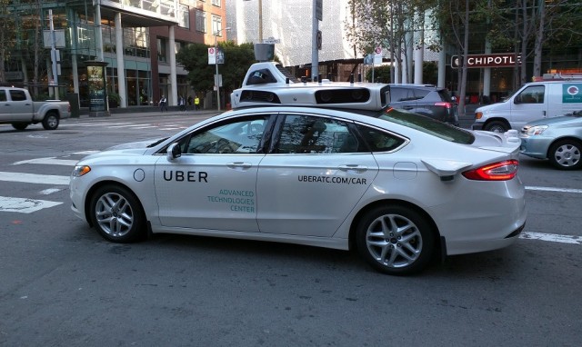 Az Uber önvezető autója