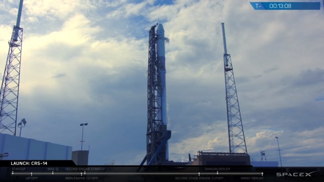 A SpaceX Dragon űrhajót indított útnak a Nemzetközi Űrállomásra