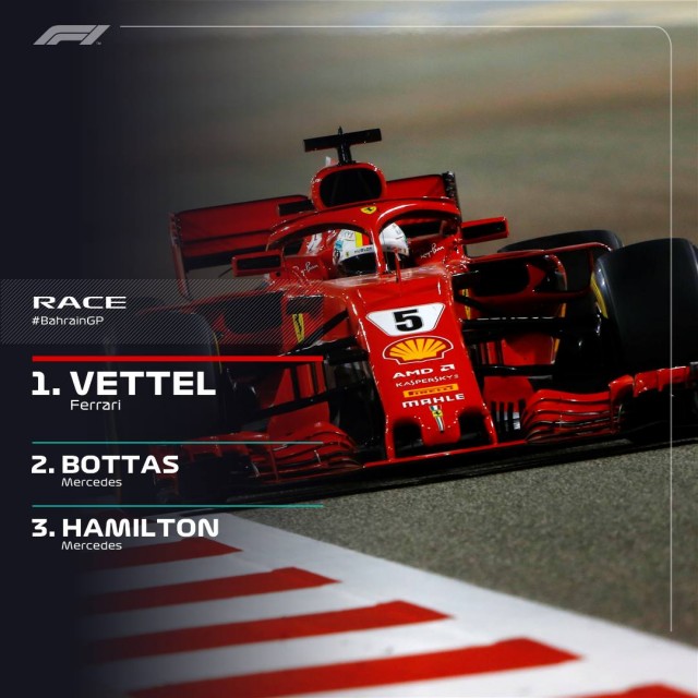 Vettel győzött pályafutása 200. futamán a Bahreini Nagydíjon