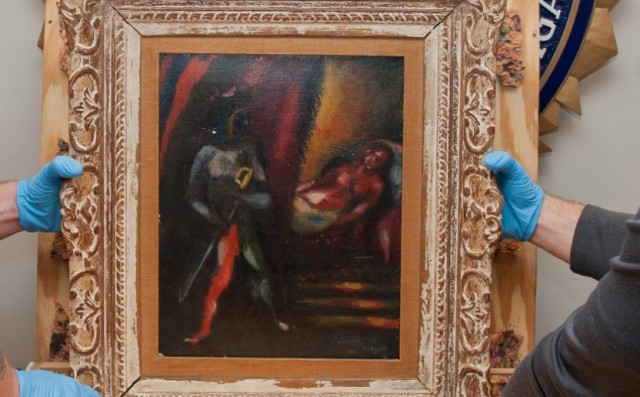 Ellopott Chagall-festmény