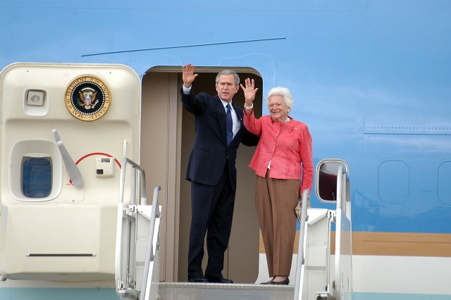 Barbara Bush fiával