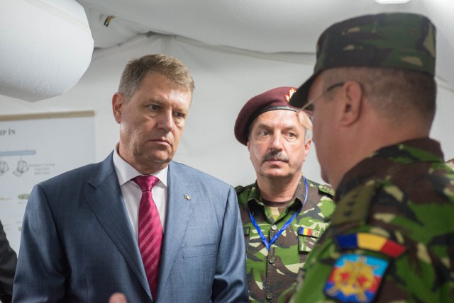 Klaus Iohannis román államfő