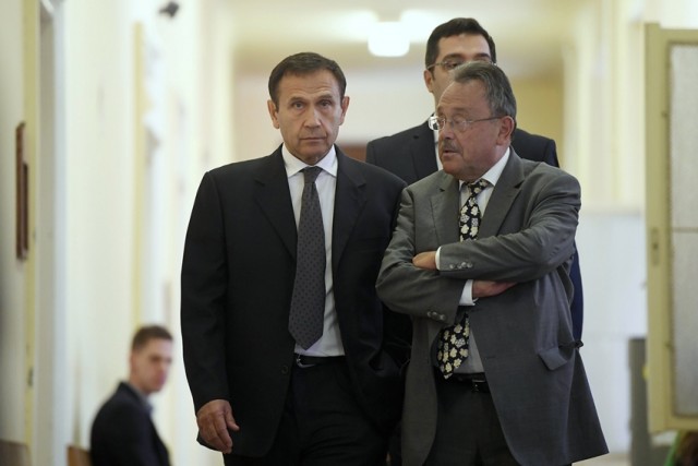 Gyárfás Tamás és ügyvédje, Bánáti János - 2018. április 20.