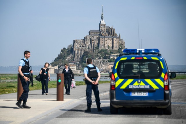 A Mont-Saint-Michel lezárása - 2018. április 22.