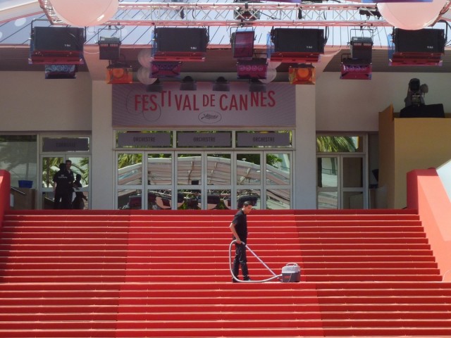 A cannes-i fesztivál előkészületei