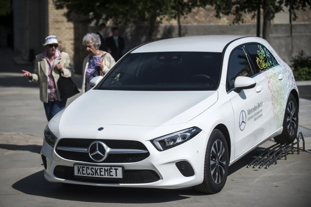 A Mercedes-Benz évértékelő sajtótájékoztatója Budapesten