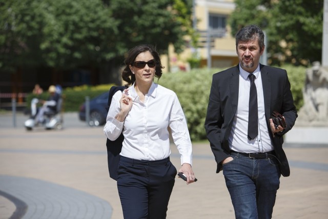 Szél Bernadett frakcióvezető és Hadházy Ákos
