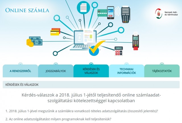 Megjelent az online számlázás végrehajtási szabályait tartalmazó rendeletmódosítás