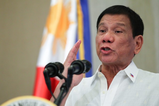 Rodrigo Duterte Fülöp-szigeteki elnök