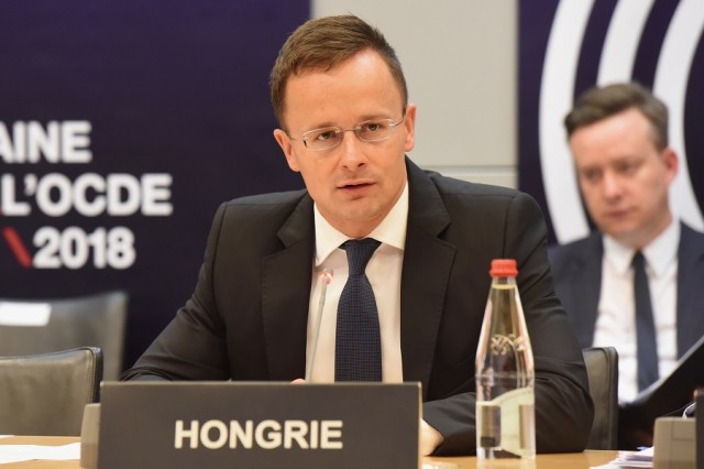 Szijjártó Péter külgazdasági és külügyminiszter