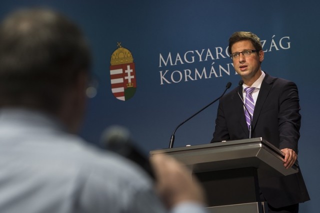 Kormányinfó - Gulyás Gergely sajtótájékoztatója