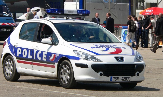 Francia rendőrautó - 2017. június 17.