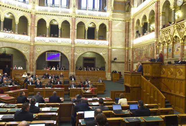 Az Országgyűlés plenáris ülése