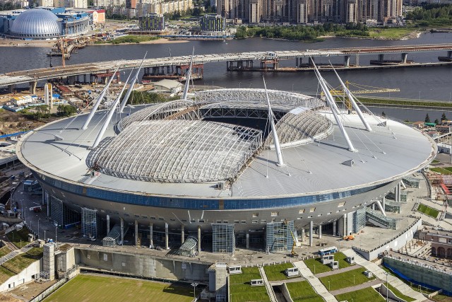 Kresztovszkij Stadion (Szentpétervár) Oroszország - Egyiptom 2018. 06. 19.