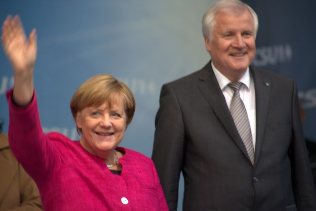 Angela Merkel és Horst Seehofer