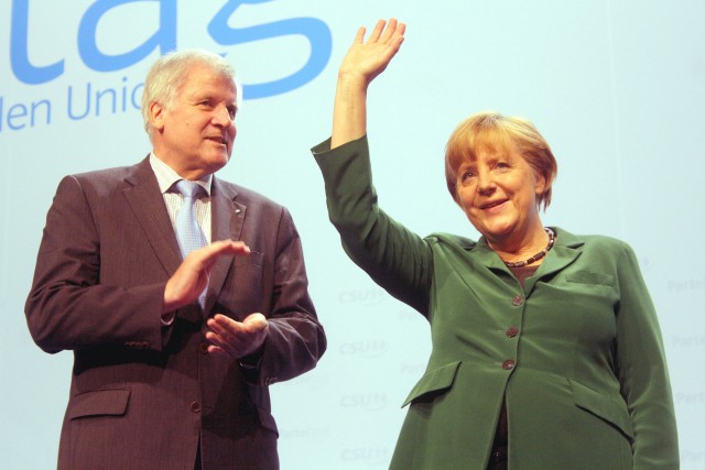Angela Merkel, Horst Seehofer