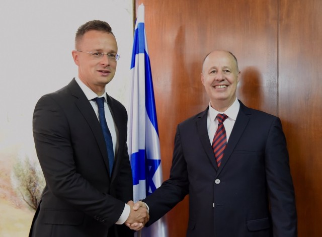 Szijjártó Péter Jeruzsálemben