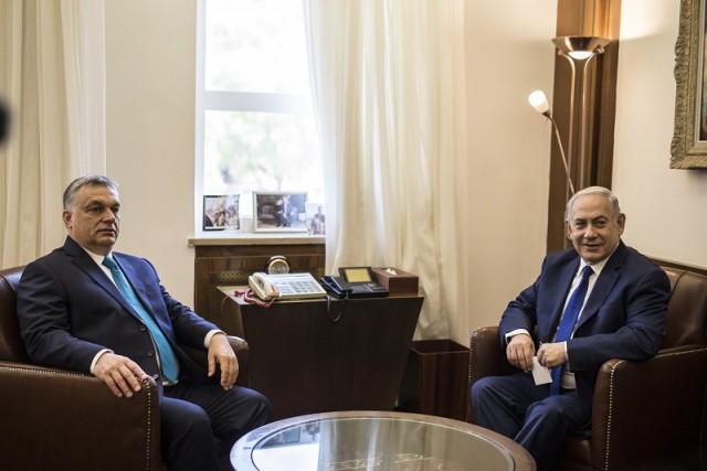 Orbán Viktor Izraelben