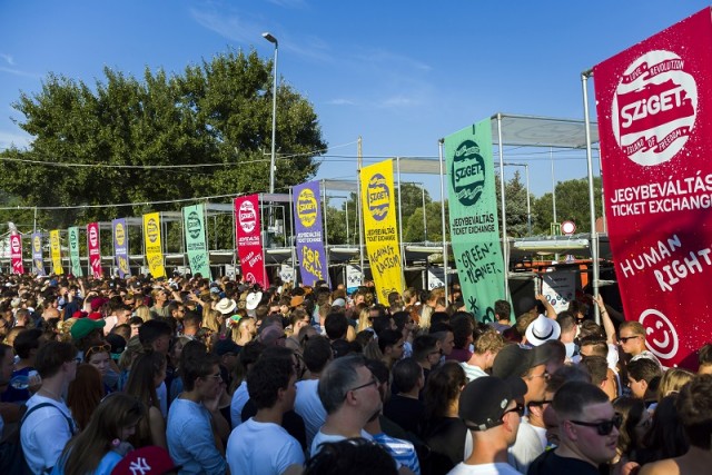 Sziget - Érkeznek a fesztiválozók