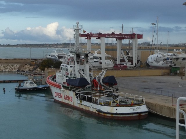 A Proactiva Open Arms hajója